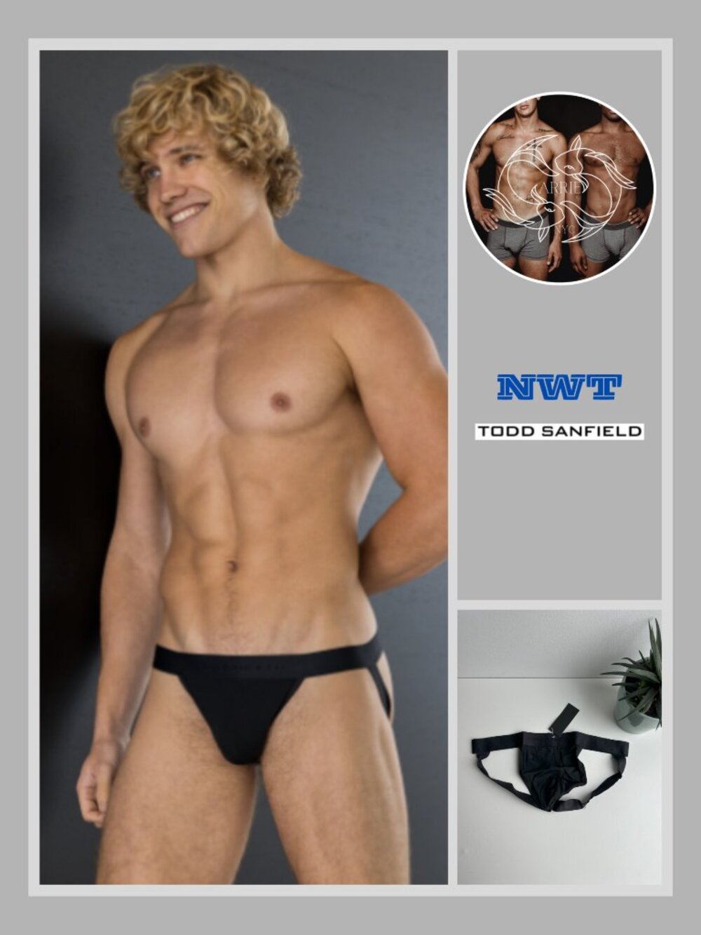 Todd Sanfield - Defiant Jock - Noir Black (M)